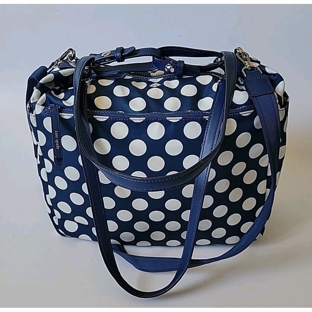Kate‎ Spade New York Jae Baby Bag Seaside Dot Crossbody Diaper Daycare Travel